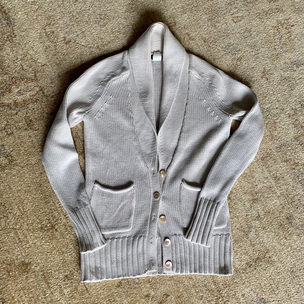 J. Crew Shawl Collar Cardigan, size XS